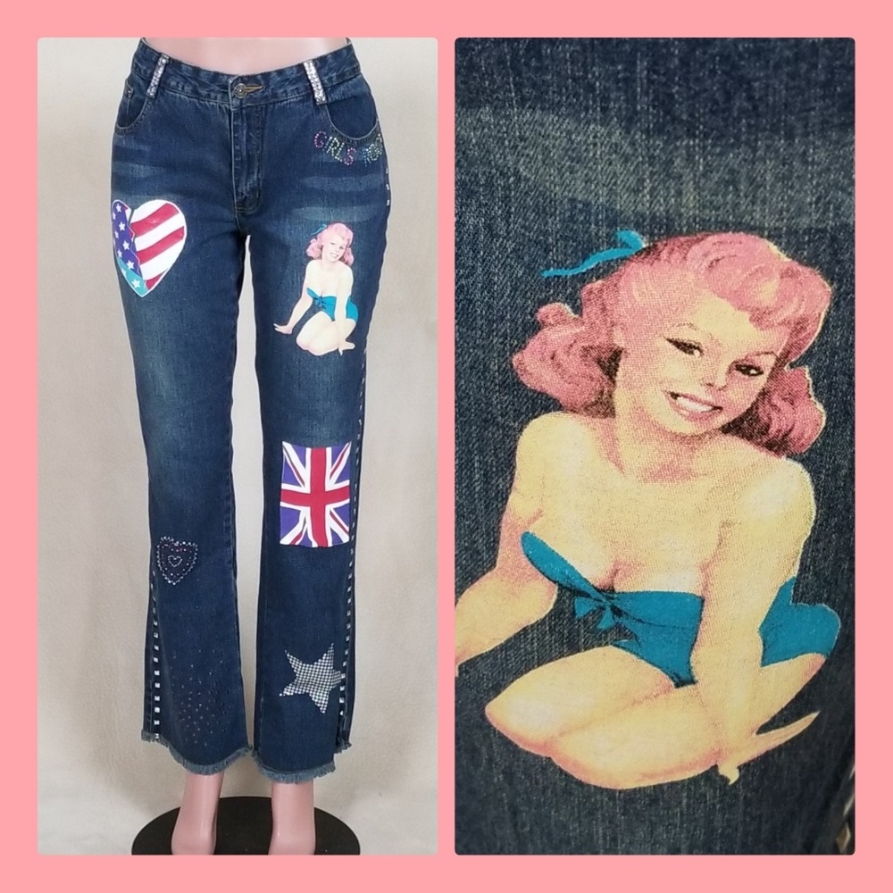 Zana Di Pin-up girl jeans